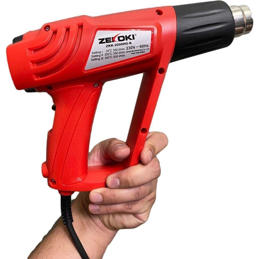 Zekoki ZKK-2000HG-B Hot Air Gun / Heat Gun - KHM Megatools Corp. Zekoki ZKK-2000HG-B Hot Air Gun / Heat Gun - KHM Megatools Corp.